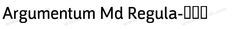 Argumentum Md Regula字体转换